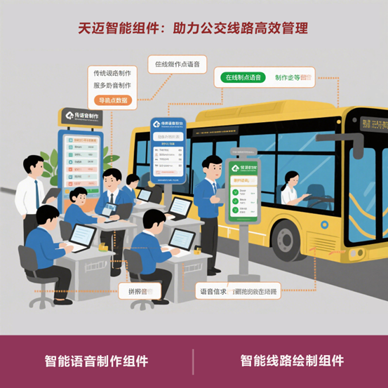 天邁智能組件：終結線路語音、畫線難題
